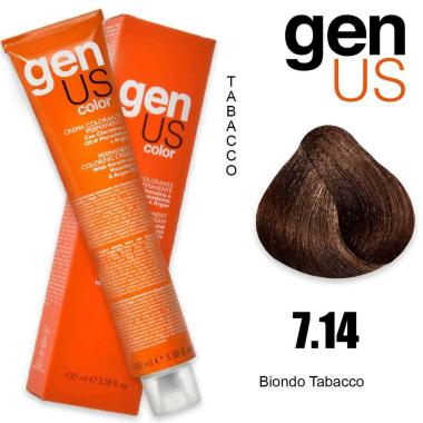 Genus permanent coloring  cream 100 ml 7.14