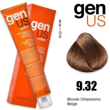 Genus permanent coloring  cream 100 ml 9.32