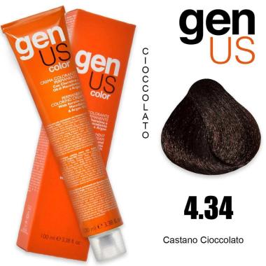 Genus permanent coloring  cream 100 ml 4.34