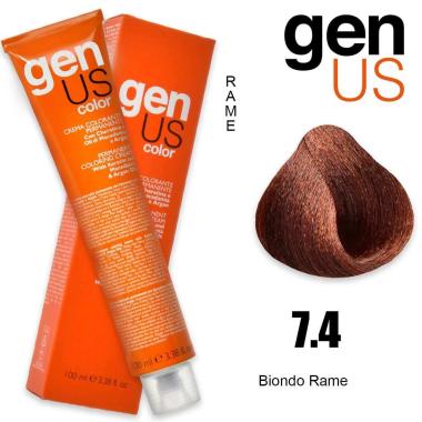 Genus permanent coloring  cream 100 ml 7.4