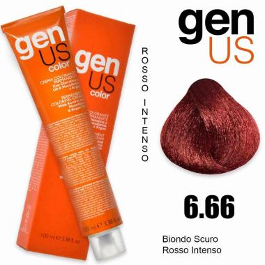 Genus permanent coloring  cream 100 ml 6.66