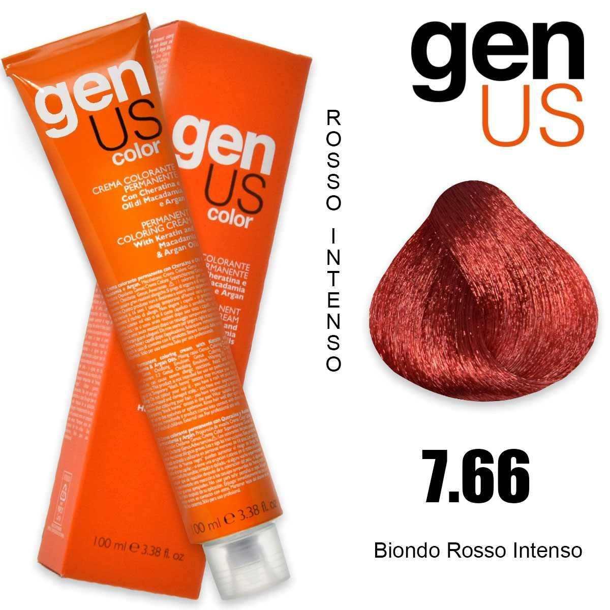 Genus permanent coloring  cream 100 ml 7.66