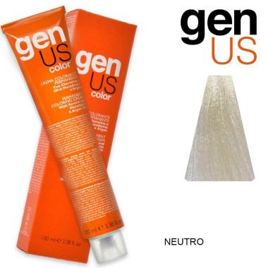 Genus permanent coloring  cream 100 ml neutral