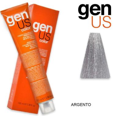 Genus permanent coloring  cream 100 ml silver