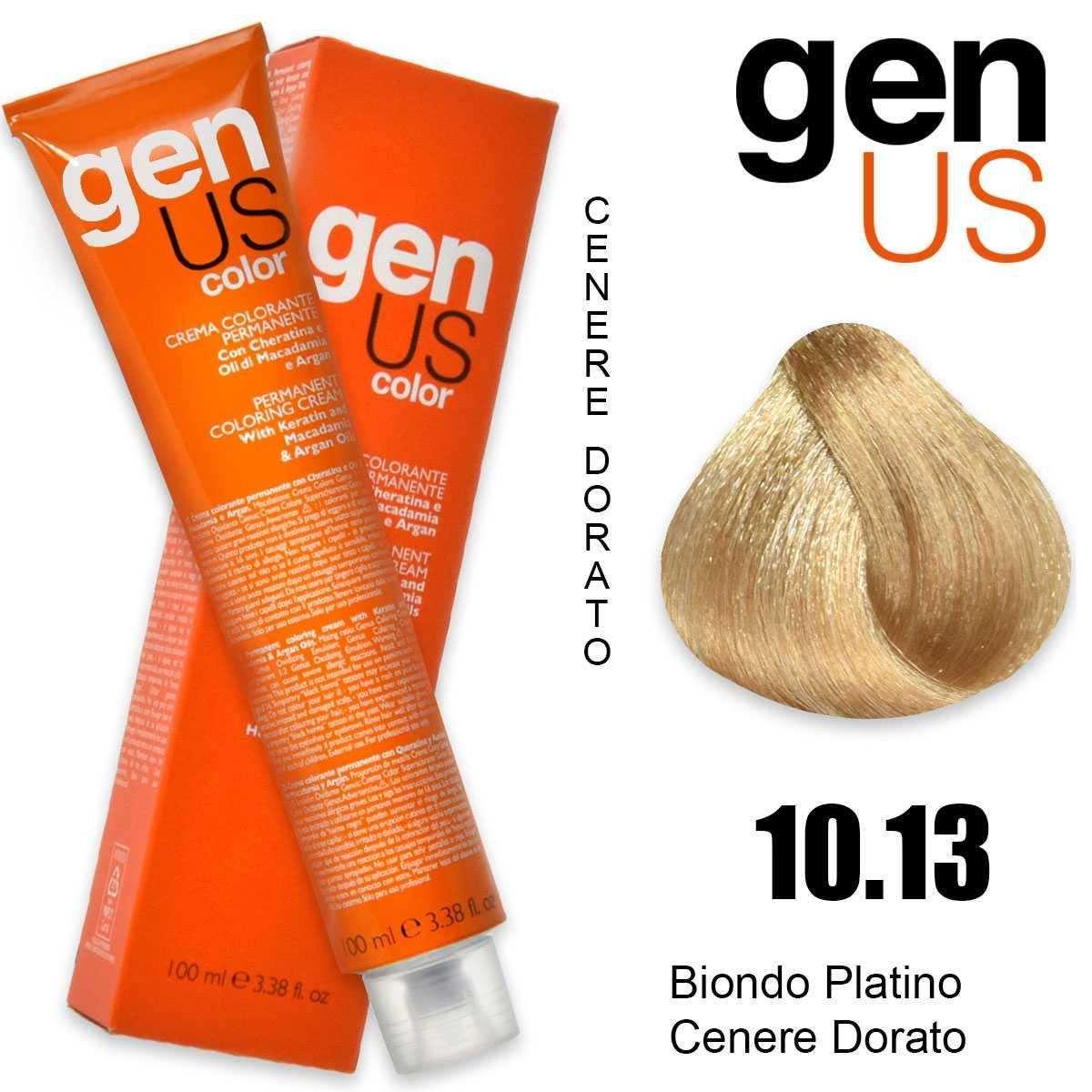 Genus permanent coloring  cream 100 ml 10.13