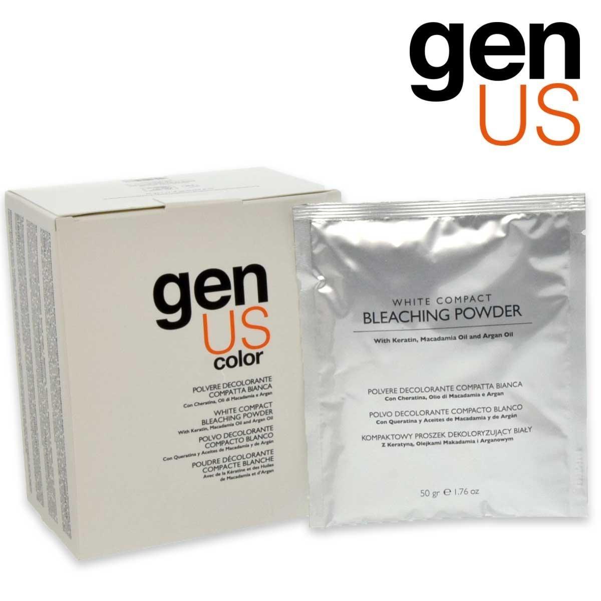 Genus white compact bleaching powder 8x50gr