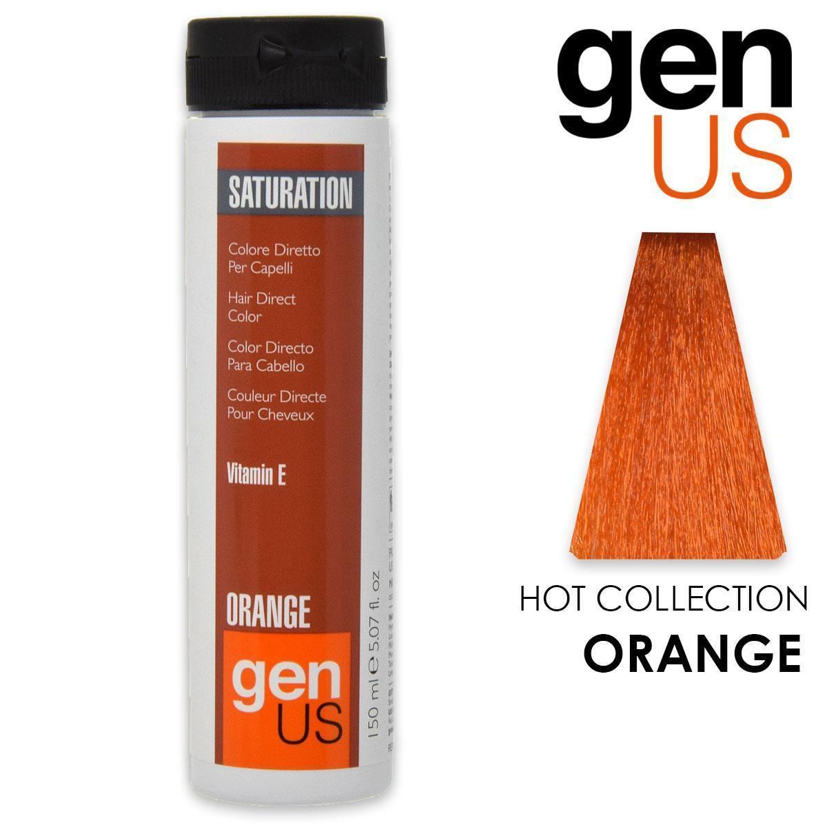 Genus saturation hair direct color orange 150ml