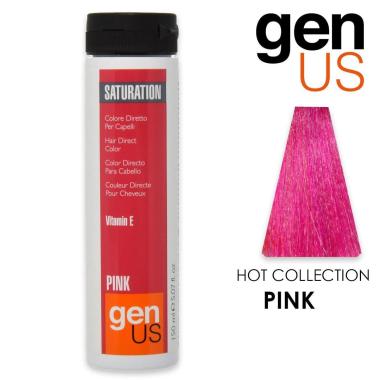 Genus saturation hair direct color pink 150ml