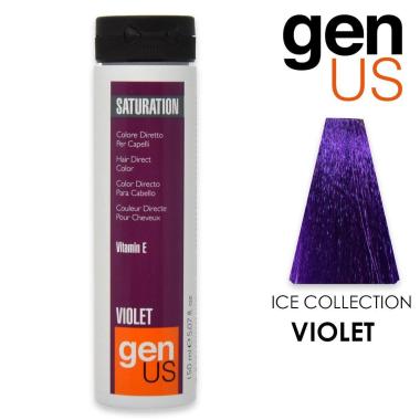 Genus saturation hair direct color violet 150ml