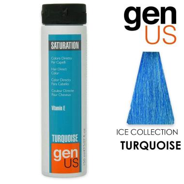 Genus saturation hair direct color turquoise 150ml