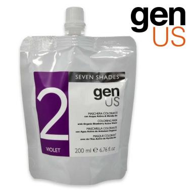 Genus seven shades 2 violet coloring mask 200ml