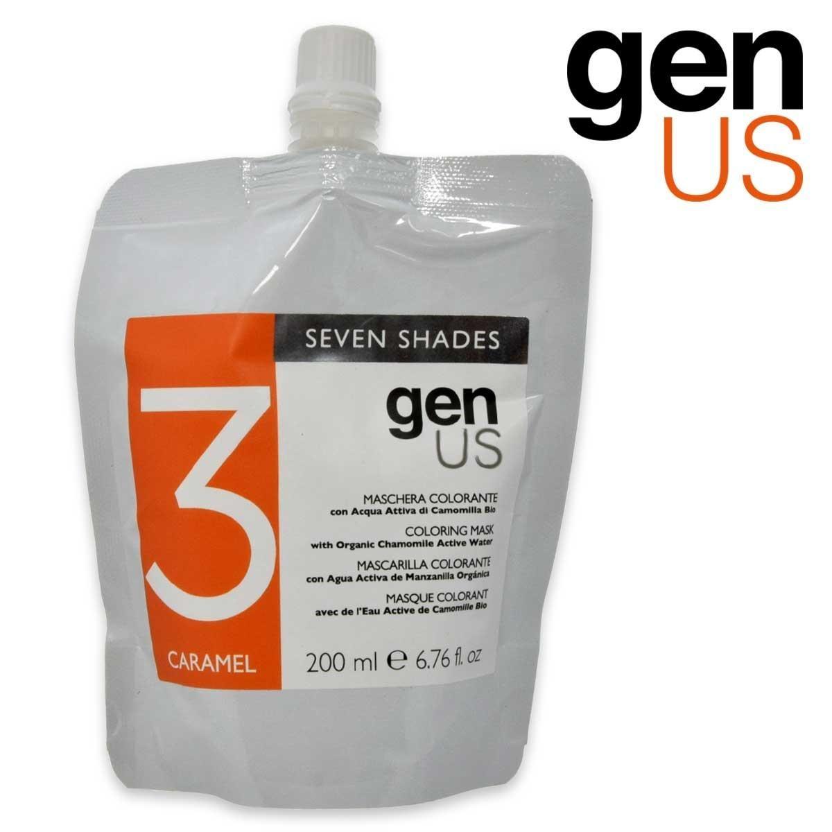 Genus seven shades 3 caramel coloring mask 200ml