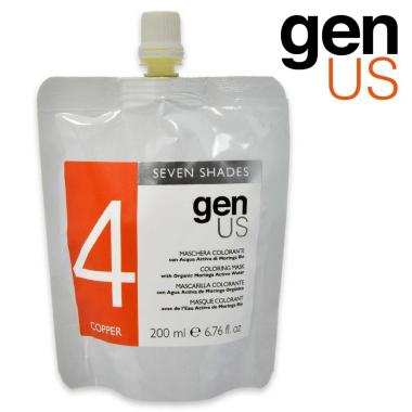 Genus seven shades 4 copper coloring mask 200ml