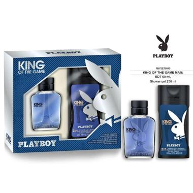 Playboy king of the game man edt 60ml + shower gel 250 ml