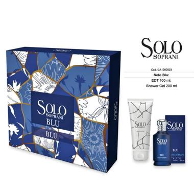 Luciano Soprani SOLO BLU: EDT 100 ml + Shower Gel 200ml