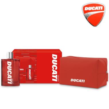 Ducati sport gift set (edt 100ml + beauty rosso)