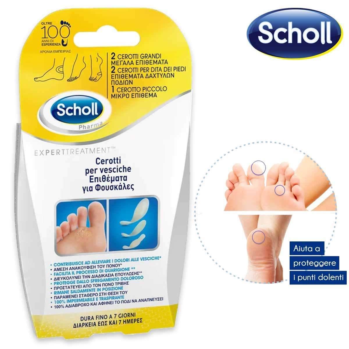 Scholl cerotti vesciche misti