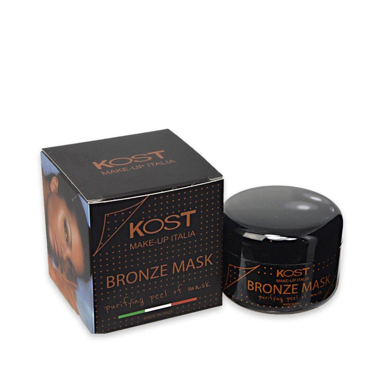 Maschera viso bronze mask kost 04