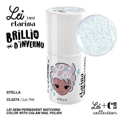 Clarissa lei stella 7 ml uv/led brillio d'inverno