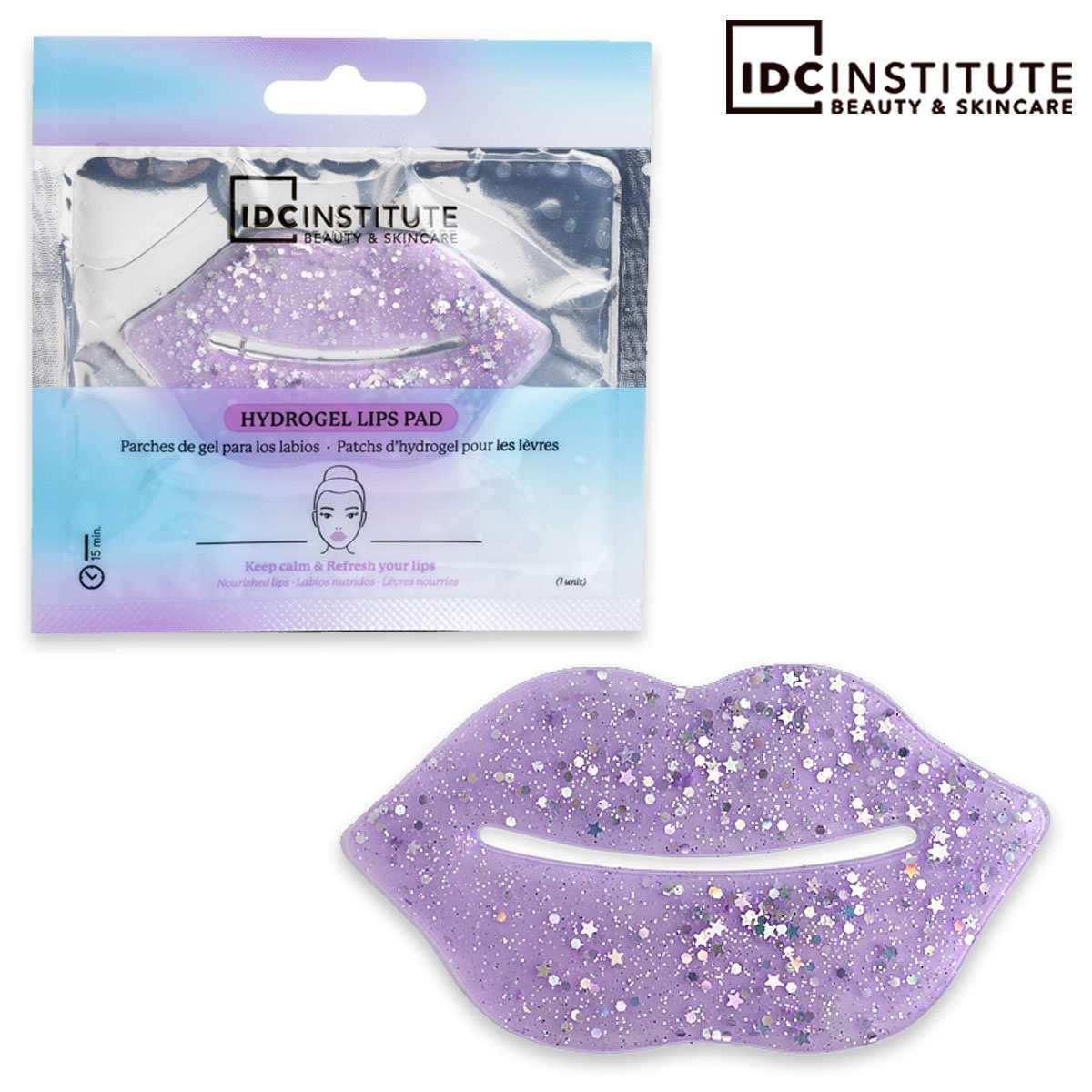 Idc institute glitter lip pads purple