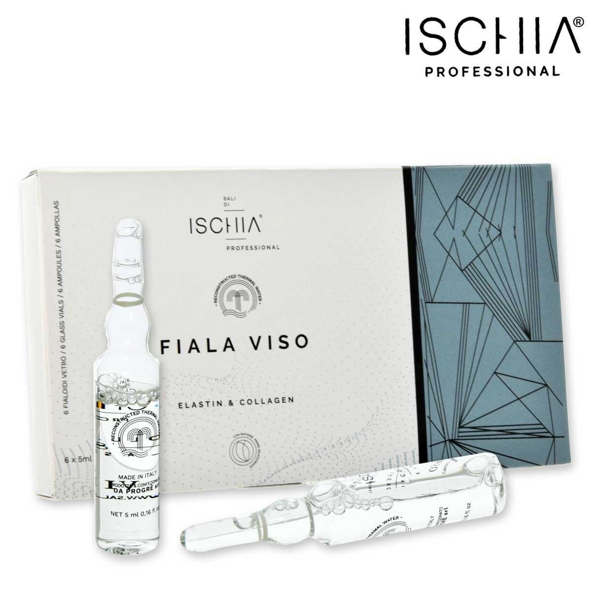 Ischia fiala viso collagene ed elastina 6 x 5 ml