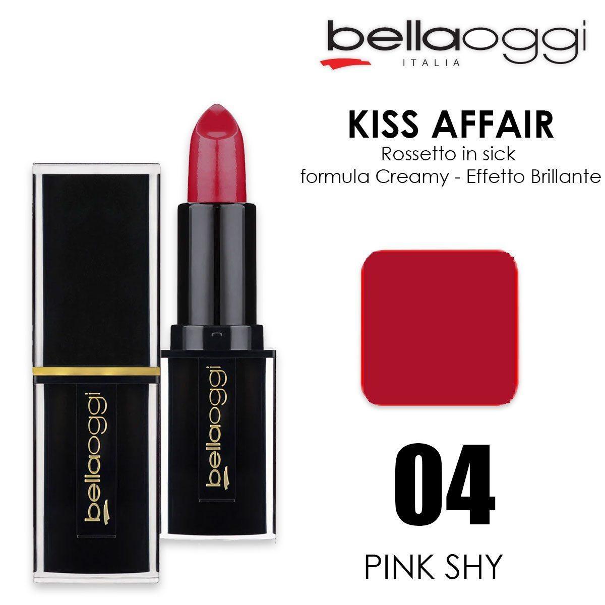 Bella oggi kiss affair creamy rossetto stick pink shy 004