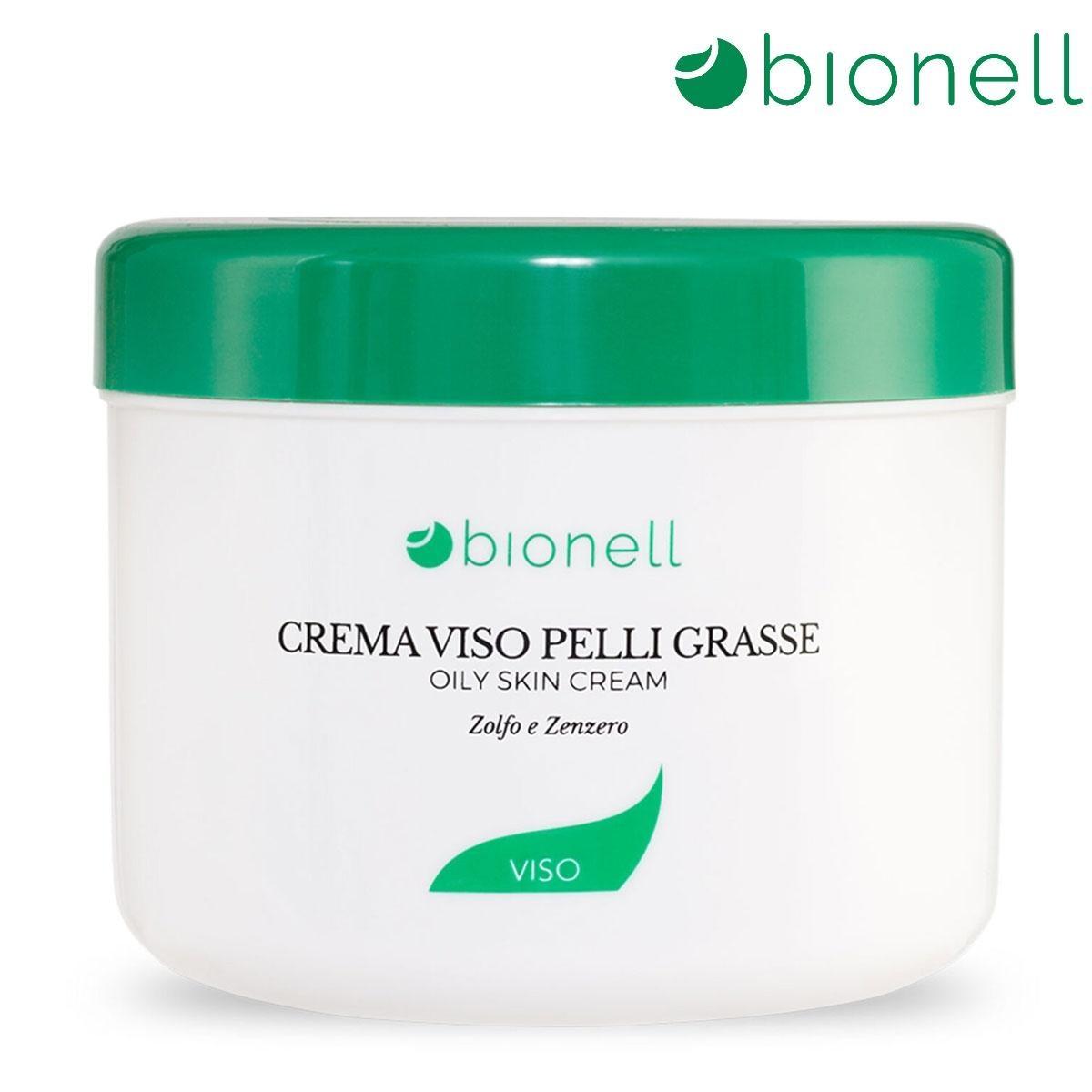 Bionell crema viso pelli grasse bionell 500 ml