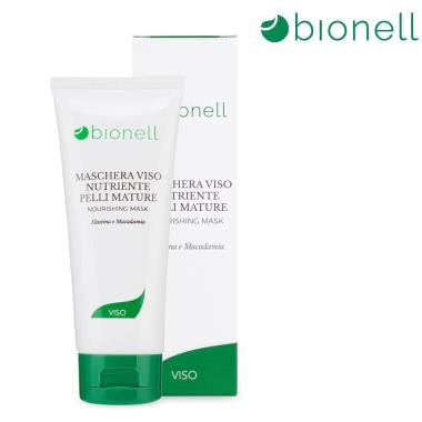 Bionell maschera viso nutriente pelli mature bionell tubo 100 ml