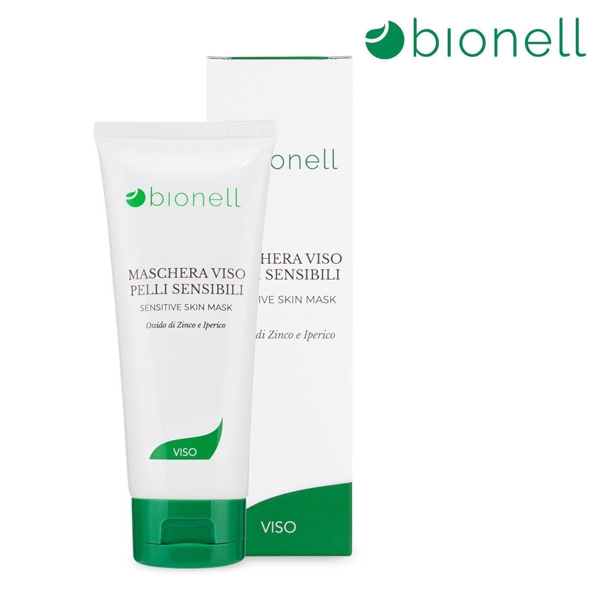 Bionell maschera viso pelli sensibili bionell tubo 100 ml