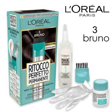 L'oreal ritocco perfetto permanente 3 bruno<br>