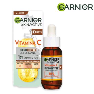 Garnier skinactive siero notte vitamina-c uniformante 30ml