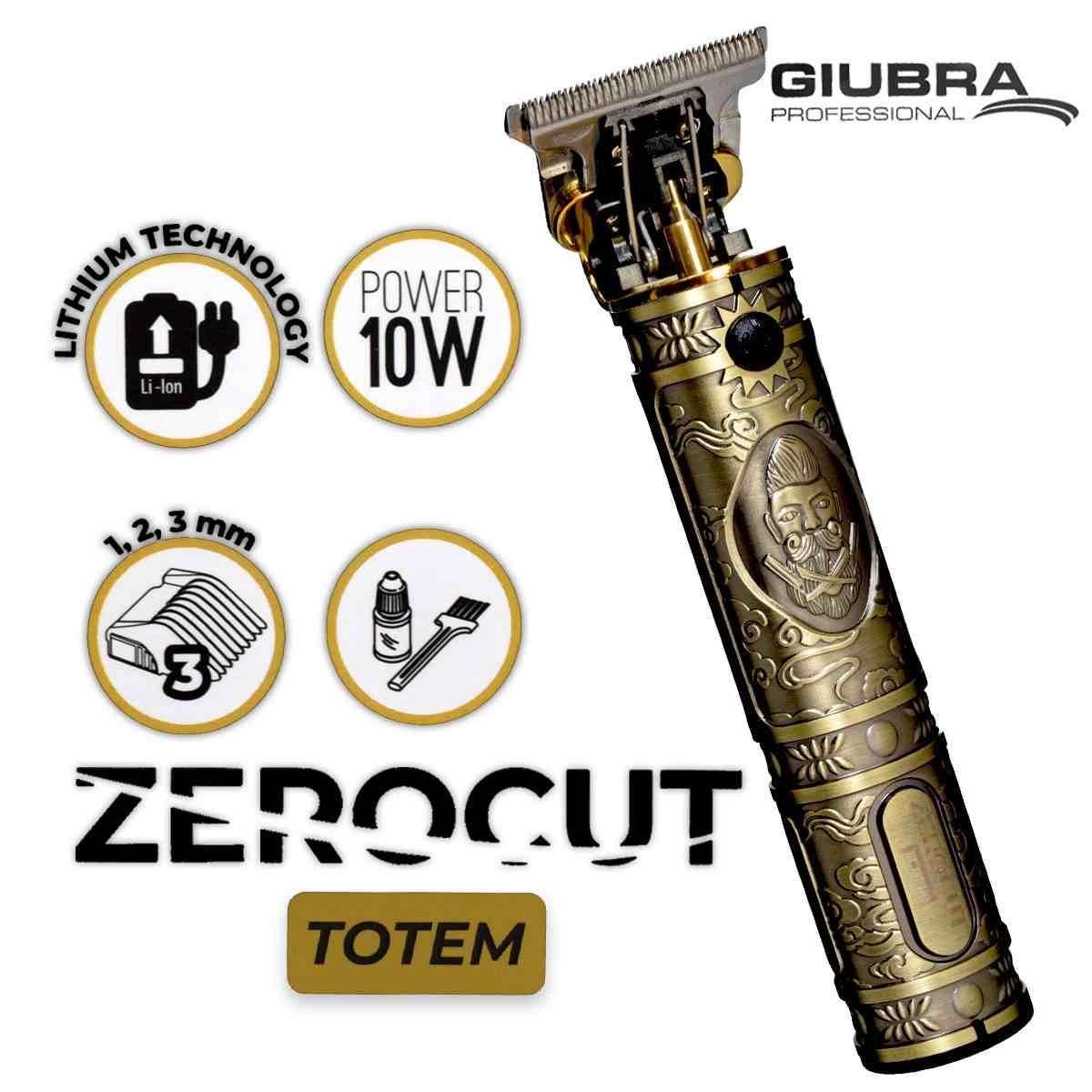 Tosatrice giubra zero cut totem a testina scoperta