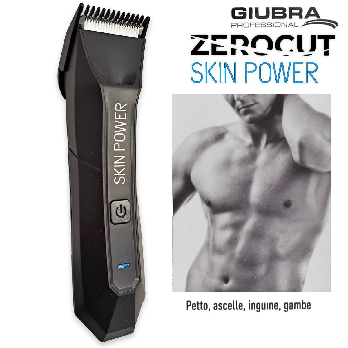 Giubra depilatore per corpo skin power unisex