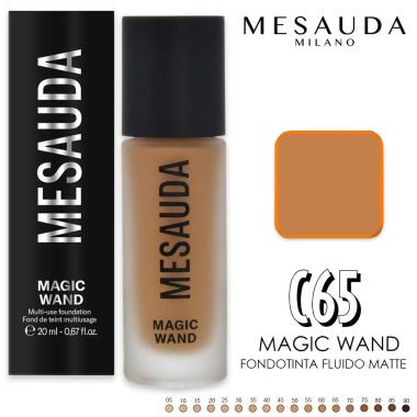 Mesauda fondotinta fluido matte magic wand c65