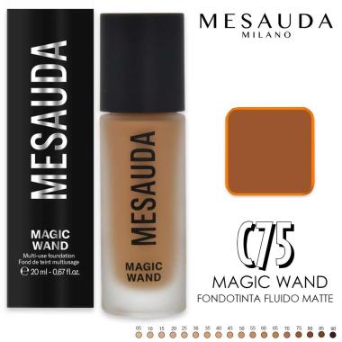 Mesauda fondotinta fluido matte magic wand c75