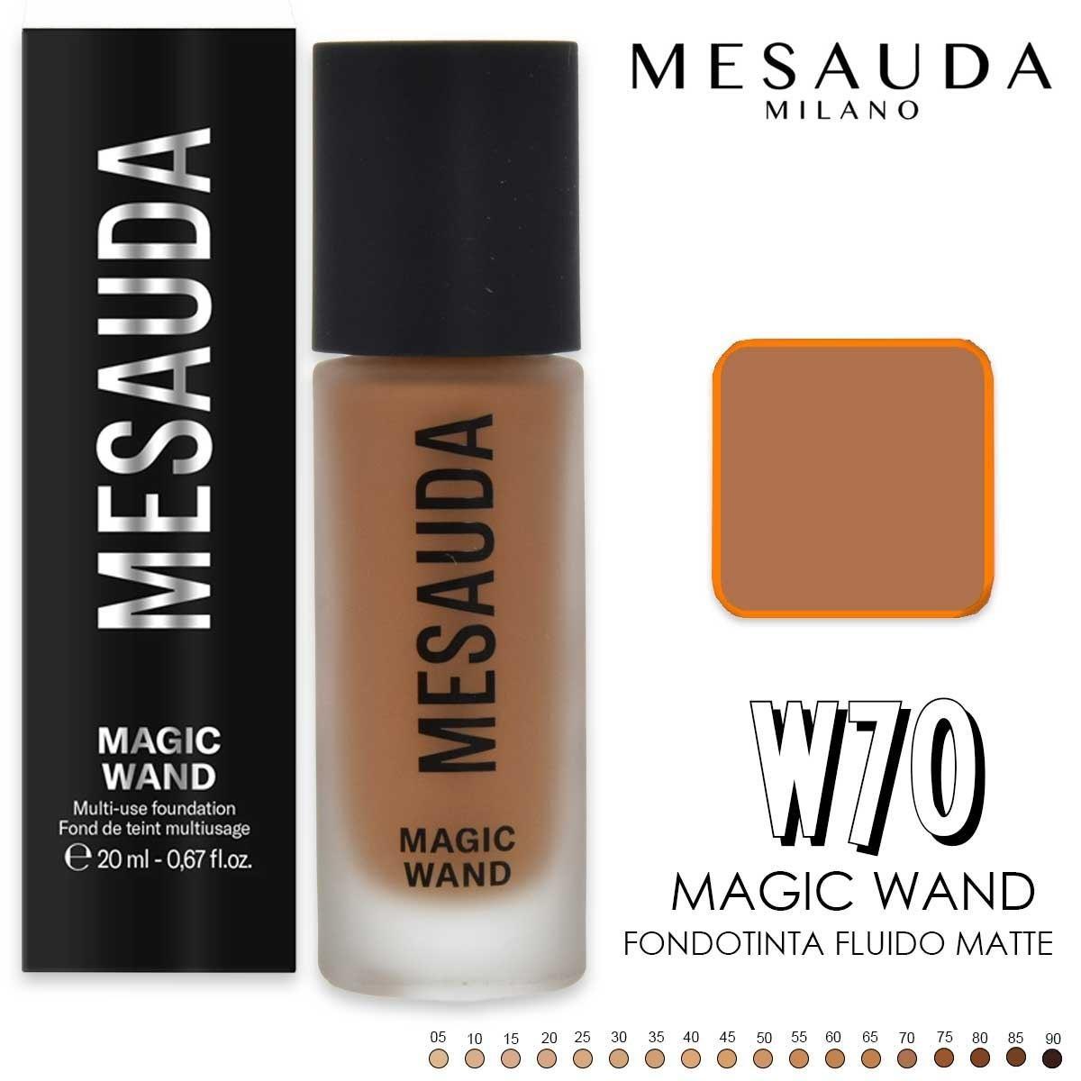 Mesauda fondotinta fluido matte magic wand w70