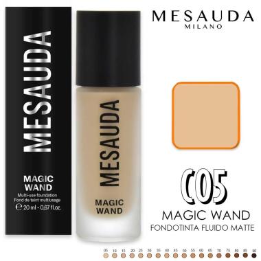 Mesauda fondotinta fluido matte magic wand c05