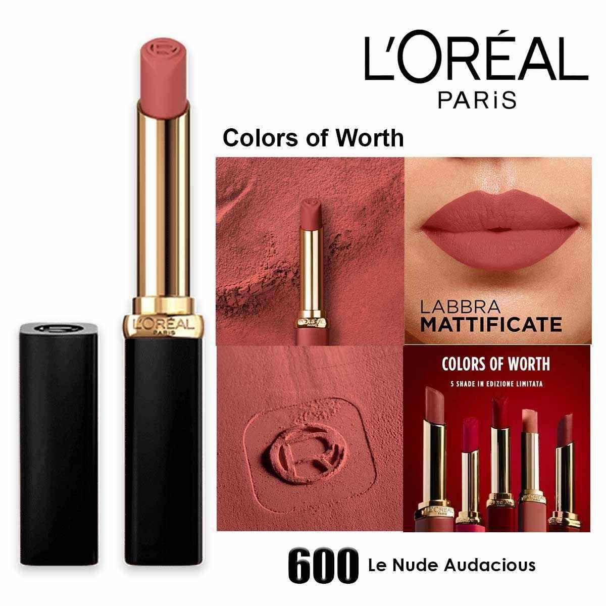 L'oreal color of worth nude 600 le nude audacious