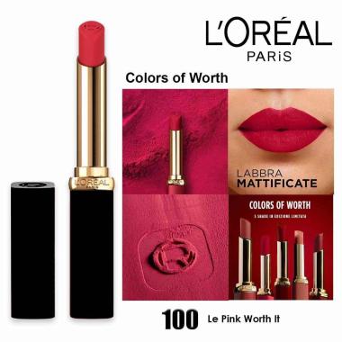 L'oreal color of worth pink 100 le pink worth it