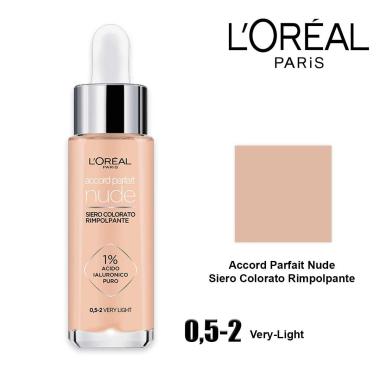 L'oreal fondotinta accord parfait serum 0,5-2 very-light