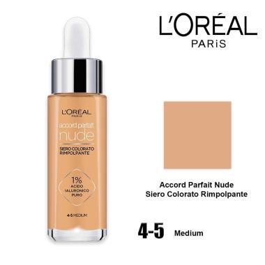 L'oreal fondotinta accord parfait serum 4-5 medium