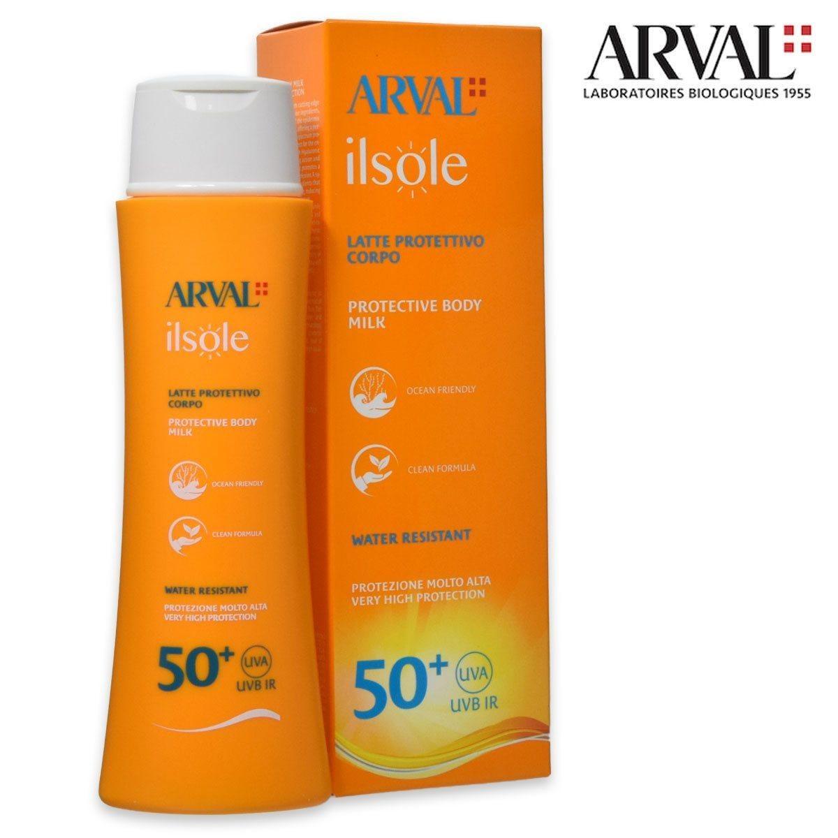 Arval il sole - latte protettivo corpo spf50+ 200 ml