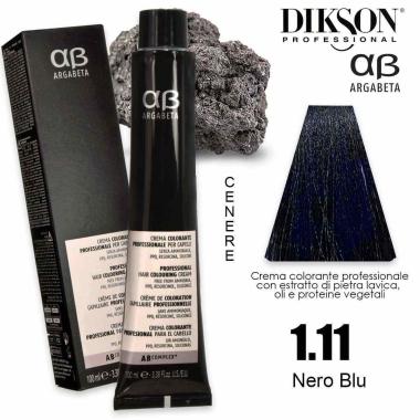 Dikson argabeta color 100 ml 1.11 nero blu