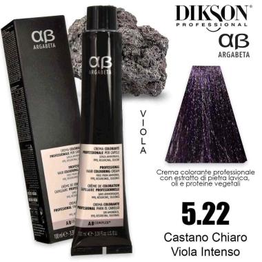 Dikson argabeta color 100 ml 5.22 castano chiaro viola intenso