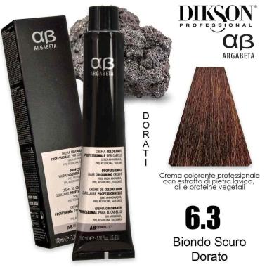 Dikson argabeta color 100 ml 6.3 biondo scuro dorato