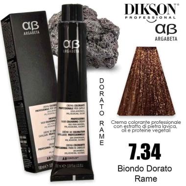 Dikson argabeta color 100 ml  7.34 biondo dorato rame