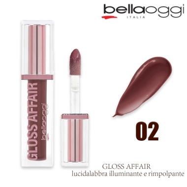 Bella oggi gloss affair toffee rose col. 02