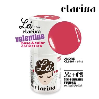 Clarissa lei base & color amore 14 ml smalto uv/led