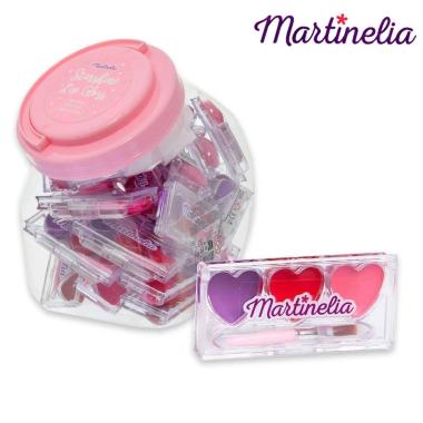 Martinelia lip glosses palette bowl