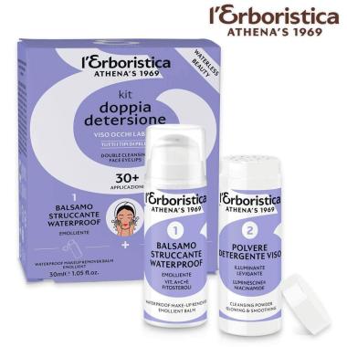 L'erboristica waterless kit doppia detersione